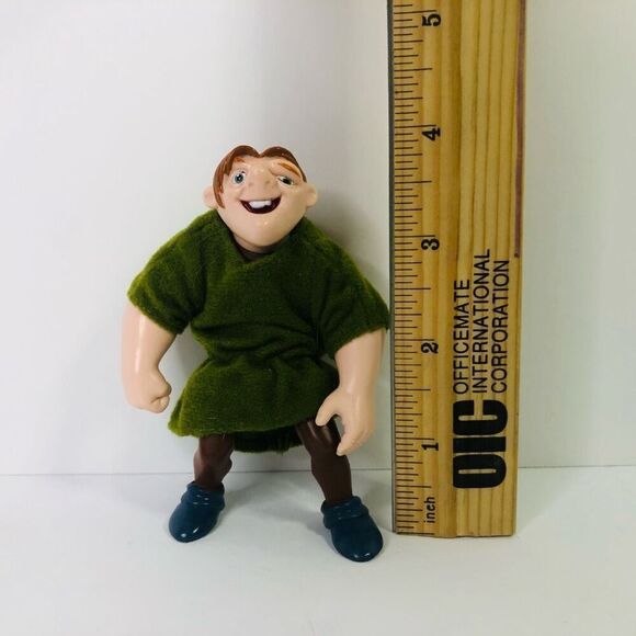 burger king hunchback of norte dame 4” Quasimodo figure 1996 vintage meal toy - Picture 2 of 4